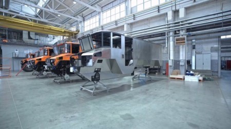 Окрасочная линия для снегоболотоходов «Бурлак»