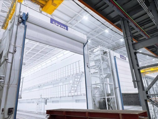 Гигантская окрасочная линия для Механоремонтного комплекса