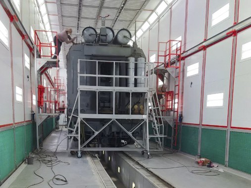 В Улан-Удэ сдана в эксплуатацию покрасочно-сушильная камера SPK для электровозов