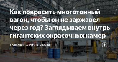 Почему старое авто ржавеет, а вагоны служат десятилетиями?