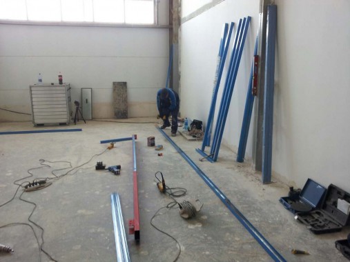 На Заводе по производству дизельных двигателей для локомотивов в г. Астана (Казахстан) SPK GROUP устанавливает камеру для смешивания и хранения красок