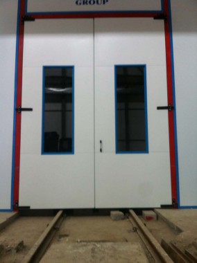 На Заводе по производству дизельных двигателей для локомотивов в г. Астана (Казахстан) SPK GROUP устанавливает камеру для смешивания и хранения красок