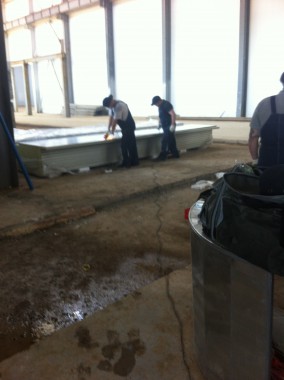 На Заводе по строительству дизельных двигателей в Астане (Казахстан) SPK Group устанавливает покрасочно-сушильную камеру