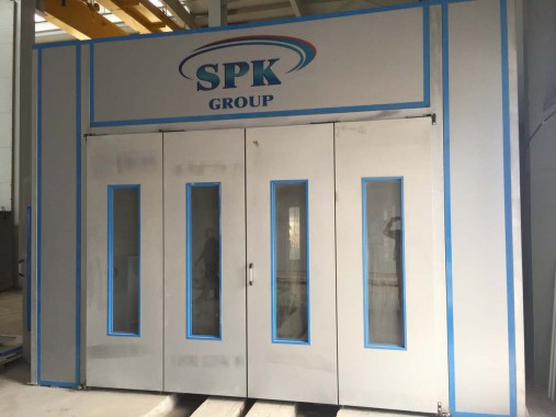 В столице республики Казахстан в Астане на Заводе по производству дизельных двигателей специалистами SPK Group возводится проходная моечная камера для дизельных двигателей