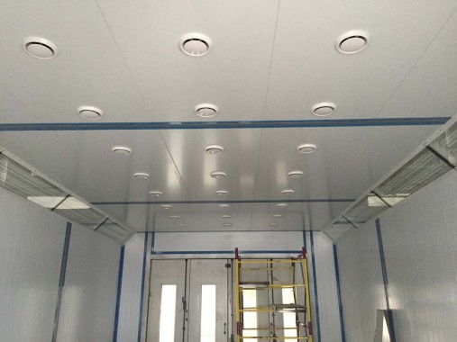 В столице республики Казахстан в Астане на Заводе по производству дизельных двигателей специалистами SPK Group возводится проходная моечная камера для дизельных двигателей