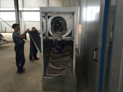 В столице республики Казахстан в Астане на Заводе по производству дизельных двигателей специалистами SPK Group возводится проходная моечная камера для дизельных двигателей