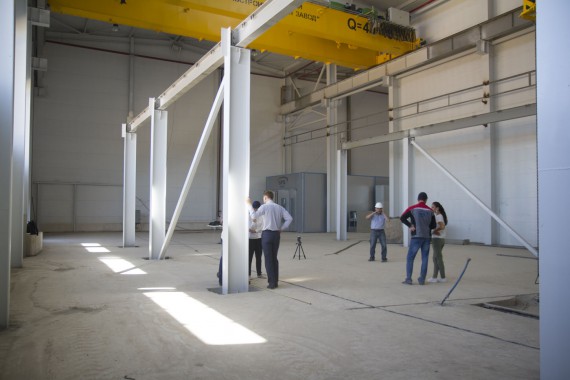 Определение точек подключение технологического оборудования на Заводе по производству дизельных двигателей для локомотивов в Астане (Казахстан)