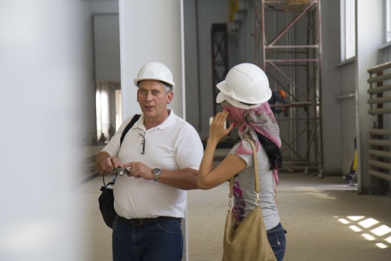 Определение точек подключение технологического оборудования на Заводе по производству дизельных двигателей для локомотивов в Астане (Казахстан)