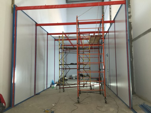 Возведение камеры SPK GROUP для смешивания и хранения красок на Заводе по производству дизельных двигателей (г. Астана) Возведение камеры SPK GROUP для смешивания и хранения красок на Заводе по производству дизельных двигателей (г. Астана)