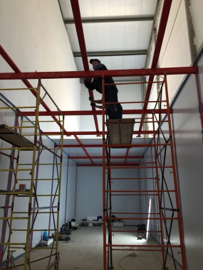 Возведение камеры SPK GROUP для смешивания и хранения красок на Заводе по производству дизельных двигателей (г. Астана) Возведение камеры SPK GROUP для смешивания и хранения красок на Заводе по производству дизельных двигателей (г. Астана)