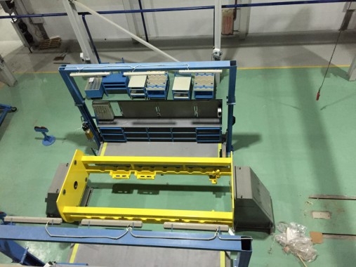 Расстановка нестандартного оборудования на Заводе по производству дизельных двигателей GEVO в Астане