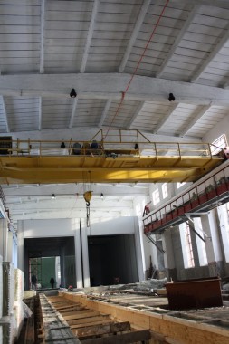 В Екатеринбурге специалистами SPK GROUP устанавливается покрасочно-сушильная камера для Музея РЖД