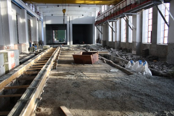 В Екатеринбурге специалистами SPK GROUP устанавливается покрасочно-сушильная камера для Музея РЖД