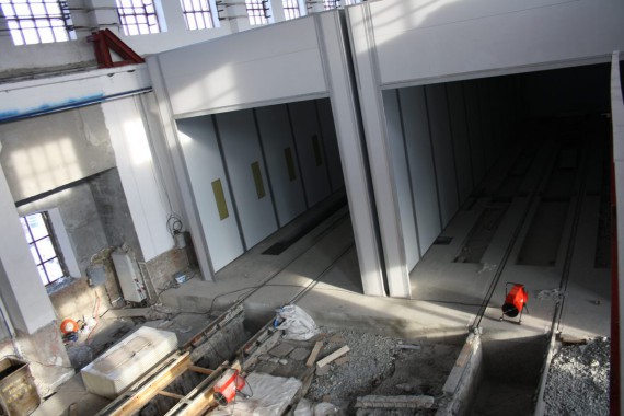 В Екатеринбурге специалистами SPK GROUP устанавливается покрасочно-сушильная камера для Музея РЖД