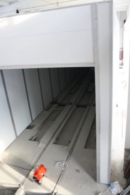 В Екатеринбурге специалистами SPK GROUP устанавливается покрасочно-сушильная камера для Музея РЖД