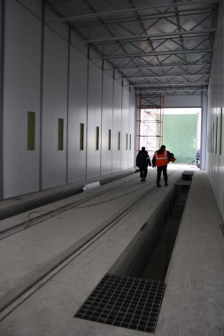 В Екатеринбурге специалистами SPK GROUP устанавливается покрасочно-сушильная камера для Музея РЖД