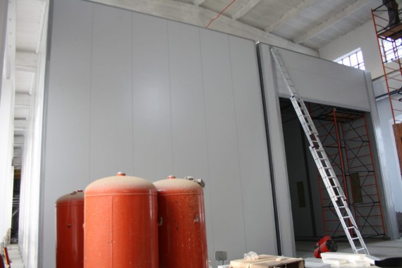 В Екатеринбурге специалистами SPK GROUP устанавливается покрасочно-сушильная камера для Музея РЖД