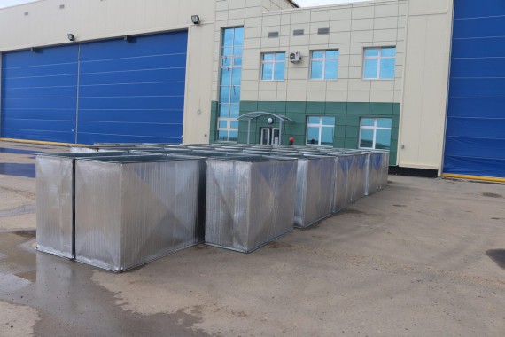 В Астане продолжается строительство камеры окраски и сушки для самолетов