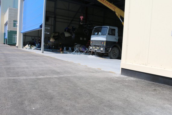 Строительство покрасочно-сушильной камеры для авиационной техники в Астане близится к финальному этапу