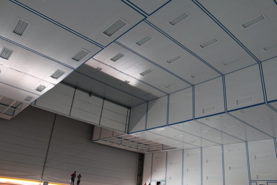 Строительство покрасочно-сушильной камеры для авиационной техники в Астане близится к финальному этапу