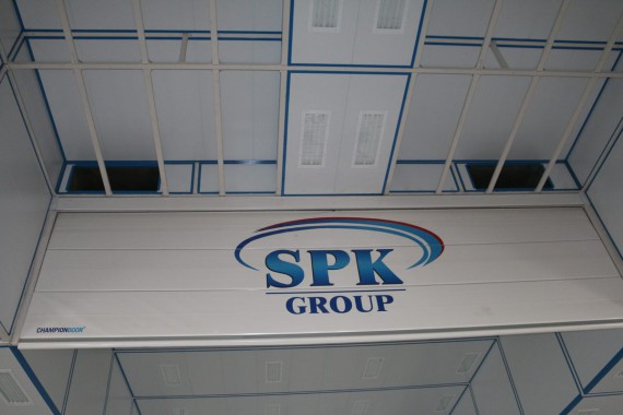 Строительство покрасочно-сушильной камеры для авиационной техники в Астане близится к финальному этапу