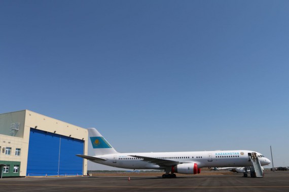 Строительство покрасочно-сушильной камеры для авиационной техники в Астане близится к финальному этапу