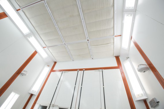 В г. Невьянске (Свердловская область) состоялся запуск покрасочно-сушильной камеры для погрузчиков