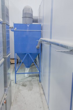 В г. Миасс команда SPK GROUP завершила работу по возведению дробеструйной и окрасочно-сушильной камер