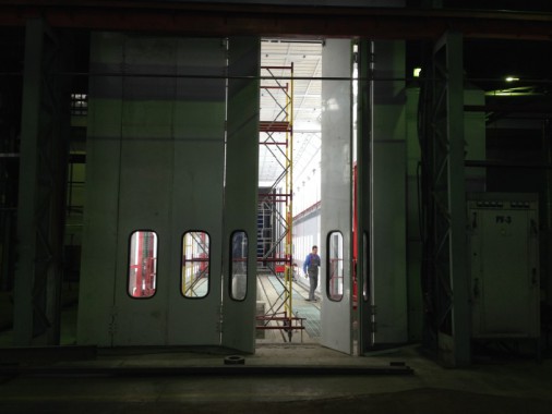 Покрасочная камера для локомотивов с рабочей температурой до 80°С  SPK-22.6.6, г. Шадринск Покрасочная камера для локомотивов с рабочей температурой до 80°С  SPK-22.6.6, г. Шадринск