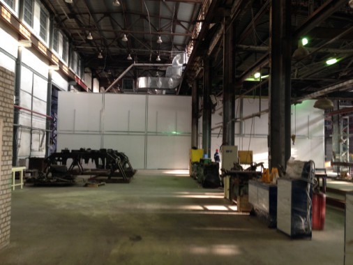 Покрасочная камера для локомотивов с рабочей температурой до 80°С  SPK-22.6.6, г. Шадринск Покрасочная камера для локомотивов с рабочей температурой до 80°С  SPK-22.6.6, г. Шадринск