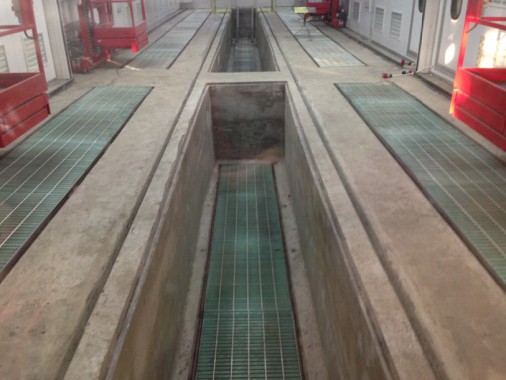 Покрасочная камера для локомотивов с рабочей температурой до 80°С  SPK-22.6.6, г. Шадринск Покрасочная камера для локомотивов с рабочей температурой до 80°С  SPK-22.6.6, г. Шадринск