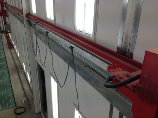 Покрасочная камера для локомотивов с рабочей температурой до 80°С  SPK-22.6.6, г. Шадринск Покрасочная камера для локомотивов с рабочей температурой до 80°С  SPK-22.6.6, г. Шадринск