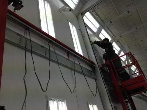 Покрасочная камера для локомотивов с рабочей температурой до 80°С  SPK-22.6.6, г. Шадринск Покрасочная камера для локомотивов с рабочей температурой до 80°С  SPK-22.6.6, г. Шадринск