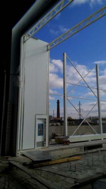 Строительство покрасочно-сушильной камеры для оборудования химической, нефтяной и газовой промышленности г. Димитровград, Завод ООО "Димитровградхиммаш"