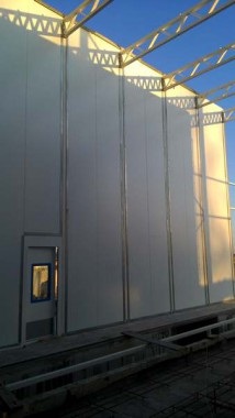 Строительство покрасочно-сушильной камеры для оборудования химической, нефтяной и газовой промышленности г. Димитровград, Завод ООО "Димитровградхиммаш"