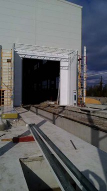 Строительство покрасочно-сушильной камеры для оборудования химической, нефтяной и газовой промышленности г. Димитровград, Завод ООО "Димитровградхиммаш"