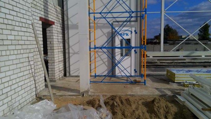 Строительство покрасочно-сушильной камеры для оборудования химической, нефтяной и газовой промышленности г. Димитровград, Завод ООО "Димитровградхиммаш"