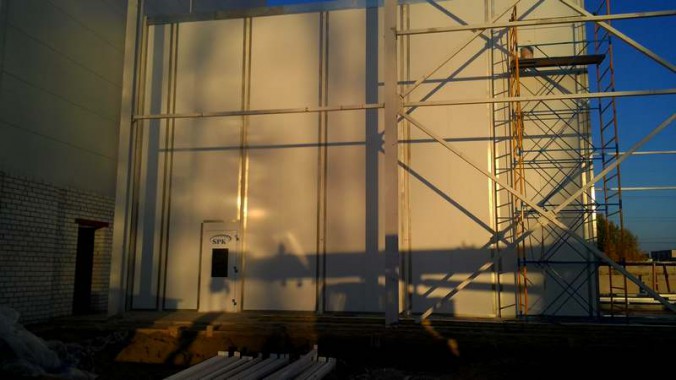 Строительство покрасочно-сушильной камеры для оборудования химической, нефтяной и газовой промышленности г. Димитровград, Завод ООО "Димитровградхиммаш"