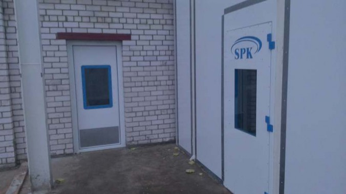 Строительство покрасочно-сушильной камеры для оборудования химической, нефтяной и газовой промышленности г. Димитровград, Завод ООО "Димитровградхиммаш"