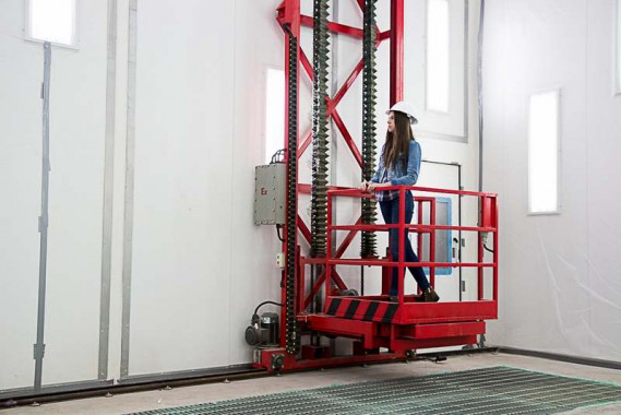 Покрасочно-сушильная камера для оборудования химической, нефтяной и газовой промышленности г. Димитровград, Завод ООО "Димитровградхиммаш"