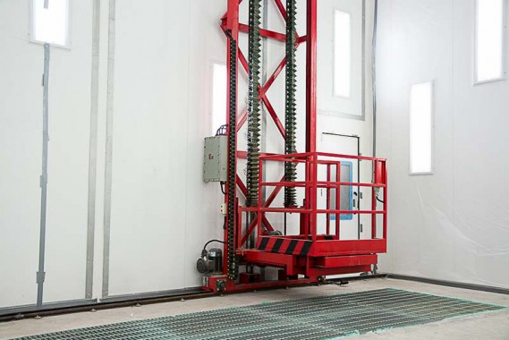 Покрасочно-сушильная камера для оборудования химической, нефтяной и газовой промышленности г. Димитровград, Завод ООО "Димитровградхиммаш"