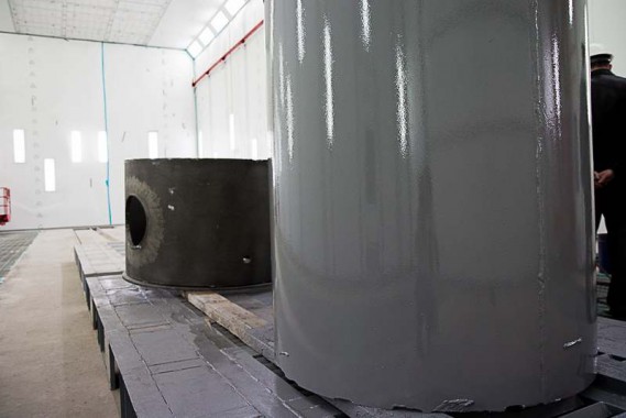 Покрасочно-сушильная камера для оборудования химической, нефтяной и газовой промышленности г. Димитровград, Завод ООО "Димитровградхиммаш"