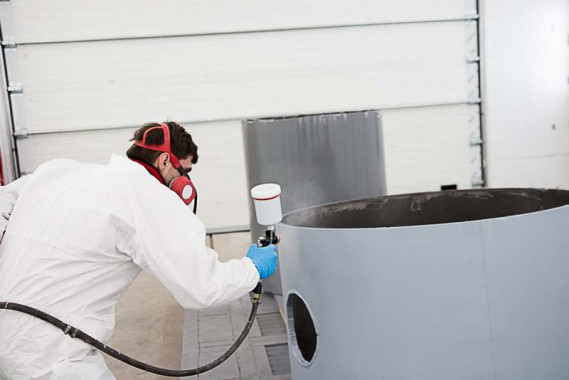 Покрасочно-сушильная камера для оборудования химической, нефтяной и газовой промышленности г. Димитровград, Завод ООО "Димитровградхиммаш"