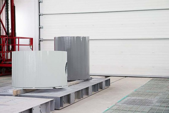 Покрасочно-сушильная камера для оборудования химической, нефтяной и газовой промышленности г. Димитровград, Завод ООО "Димитровградхиммаш"