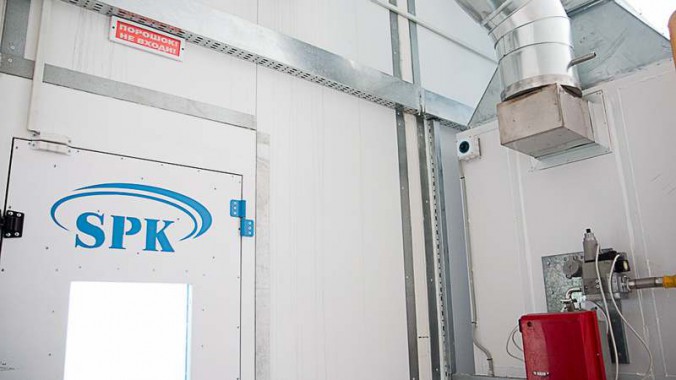 Покрасочно-сушильная камера для оборудования химической, нефтяной и газовой промышленности г. Димитровград, Завод ООО "Димитровградхиммаш"