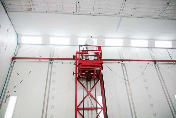 Покрасочно-сушильная камера для оборудования химической, нефтяной и газовой промышленности г. Димитровград, Завод ООО "Димитровградхиммаш"