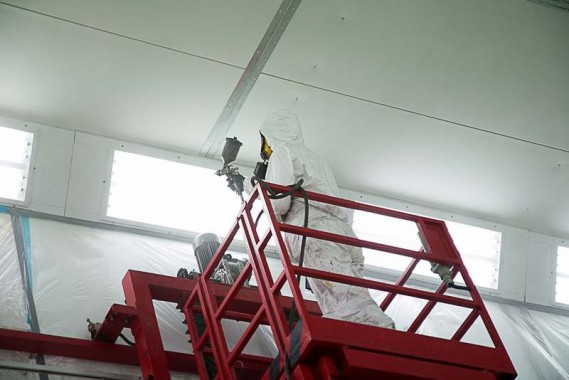 Покрасочно-сушильная камера для оборудования химической, нефтяной и газовой промышленности г. Димитровград, Завод ООО "Димитровградхиммаш"