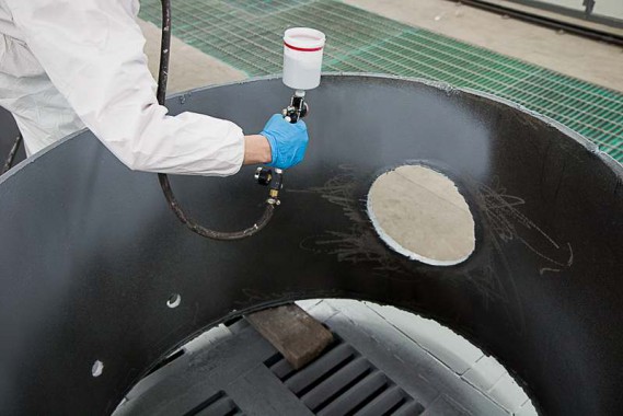 Покрасочно-сушильная камера для оборудования химической, нефтяной и газовой промышленности г. Димитровград, Завод ООО "Димитровградхиммаш"