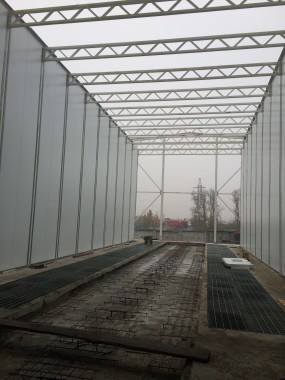 Строительство покрасочно-сушильной камеры для оборудования химической, нефтяной и газовой промышленности г. Димитровград, Завод ООО "Димитровградхиммаш"