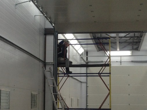 Покрасочно-сушильная камера проходного типа SPK-24.5.5 г. Набережные Челны